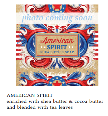GREENWICH BAY TRADING CO. CELEBRATE AMERICA SOAPS