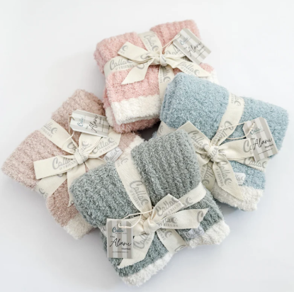 CALLA & FRIENDS ALANI TODDLER BLANKET - ASSORTED