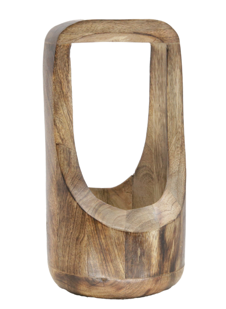 WOOD HANDLE LANTERN - ASSORTED