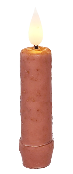 PINK LED TAPER CANDLE - ASSORTED