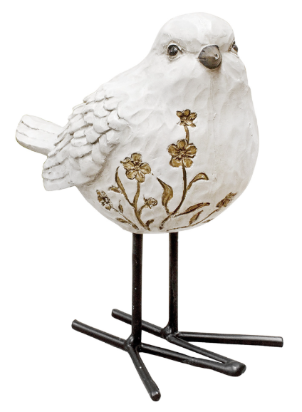 FLOWER ENGRAVED BIRD