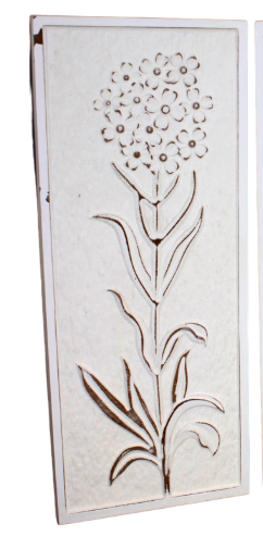 METAL FLORAL ARTWORK - ASSORTED