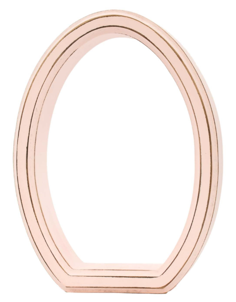 PINK OPEN EGG FRAME