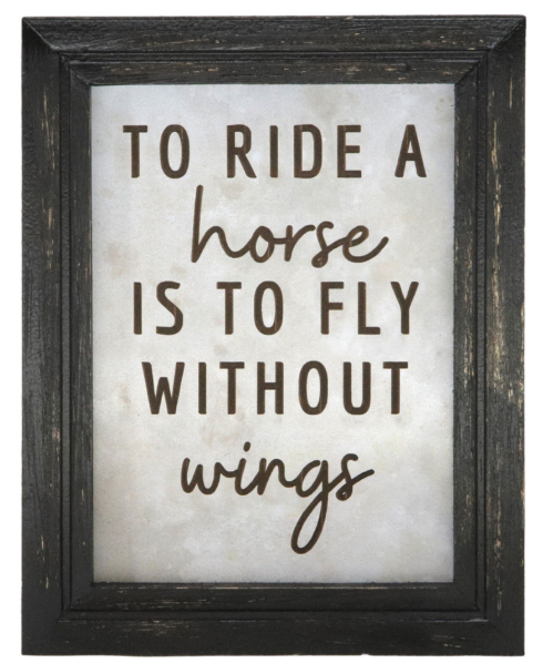 RIDE A HORSE SIGN
