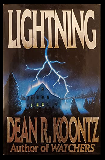 LIGHTNING BY DEAN KOONTZ -1988 FIRST EDITION