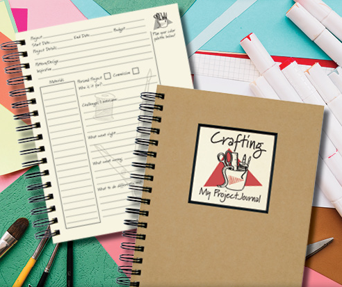 JOURNALS UNLIMITED -"WRITE IT DOWN" FULL SIZE JOURNALS (KRAFT)