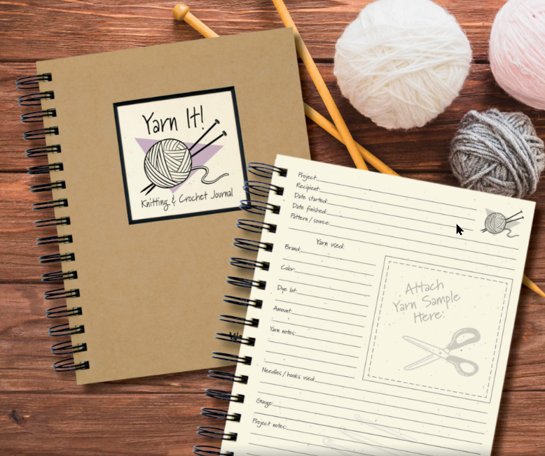 JOURNALS UNLIMITED -"WRITE IT DOWN" FULL SIZE JOURNALS (KRAFT)