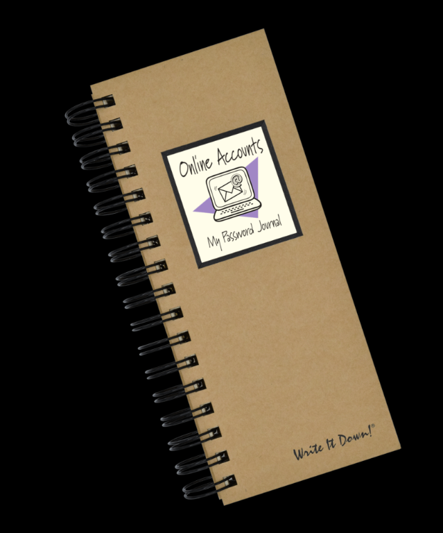 JOURNALS UNLIMITED -"WRITE IT DOWN" FULL SIZE JOURNALS (KRAFT)