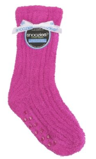 SNOOZIES! WOMEN'S GEMTONE SHEA BUTTER SOCKS - ASSORTED