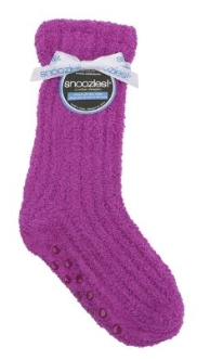 SNOOZIES! WOMEN'S GEMTONE SHEA BUTTER SOCKS - ASSORTED