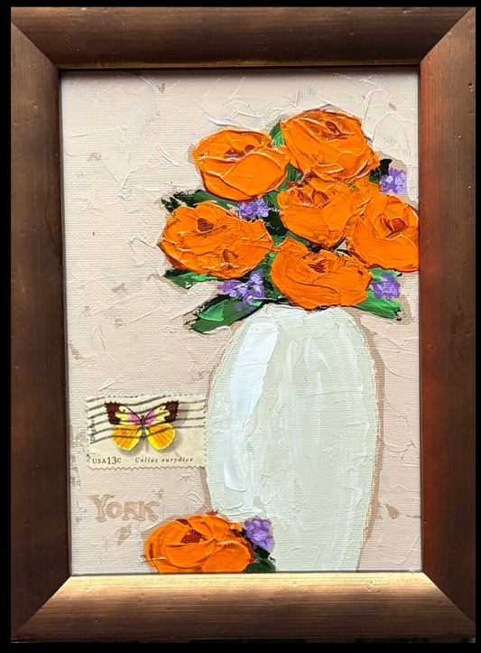 RON YORK ORIGINAL ARTWORK - FALLEN 7x5