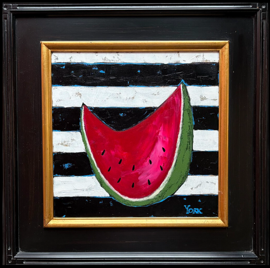 RON YORK ORIGINAL ARTWORK - SLICE 12x12