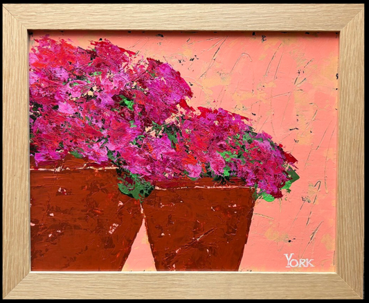 RON YORK ORIGINAL ARTWORK - POTTED 11x14