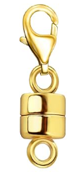 MAGNETIC JEWELRY CLASP WITH LOBSTER CLASP - ASSORTED 14K GOLD AND SILVER