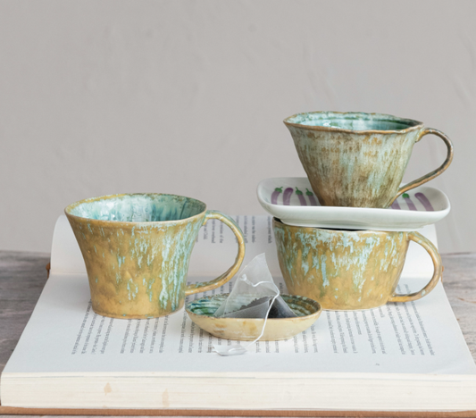 10oz. STONEWARE MUG - ASSORTED STYLES
