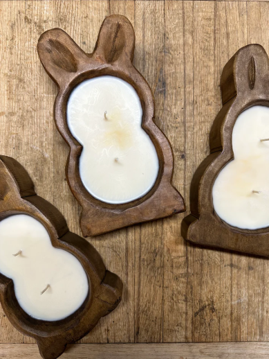 FARM FRESH BUNNY DOUGH BOWL CANDLES - ASSORTED SCENTS