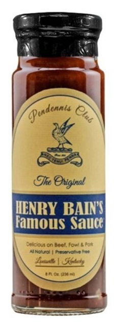 BOURBON BARREL HENRY BAIN'S PENDENNIS CLUB SAUCE