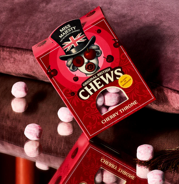 MISS MAJESTY ORIGINAL BRITISH FRUIT CHEWS BY SWEET SNOB - ASSORTED