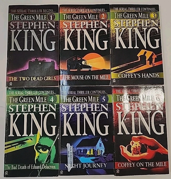 STEPHEN KING THE GREEN MILE 6 BOOK SET - 1996