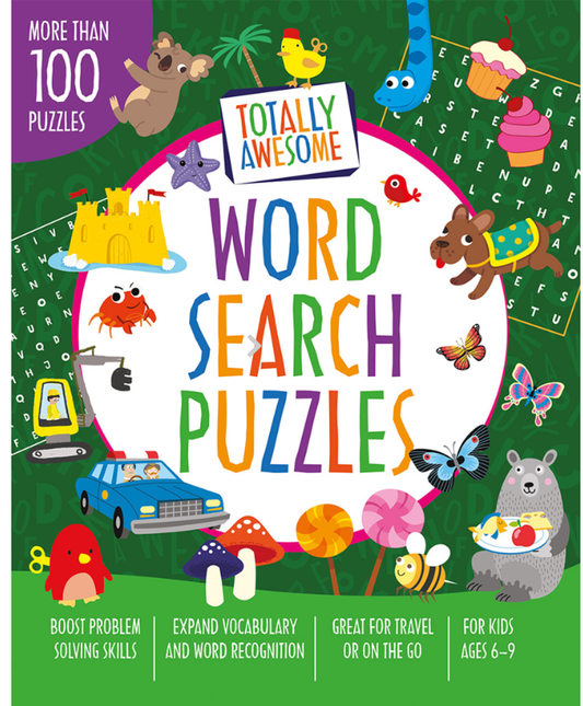 TOTALLY AWESOME WORD SEARCH PUZZLES FOR KIDS