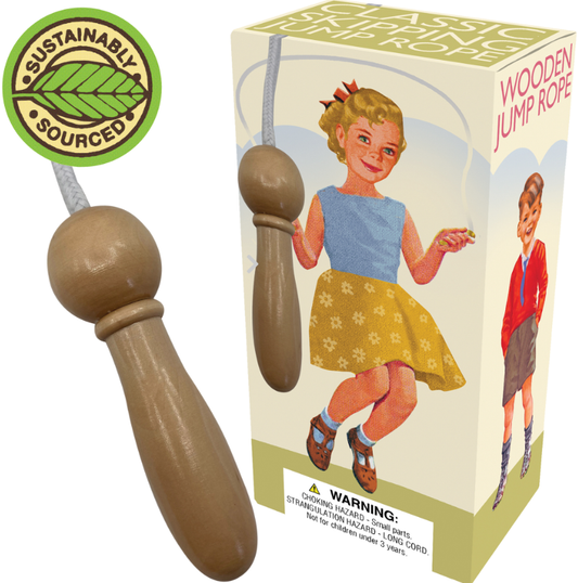 CLASSIC WOODEN JUMP ROPE