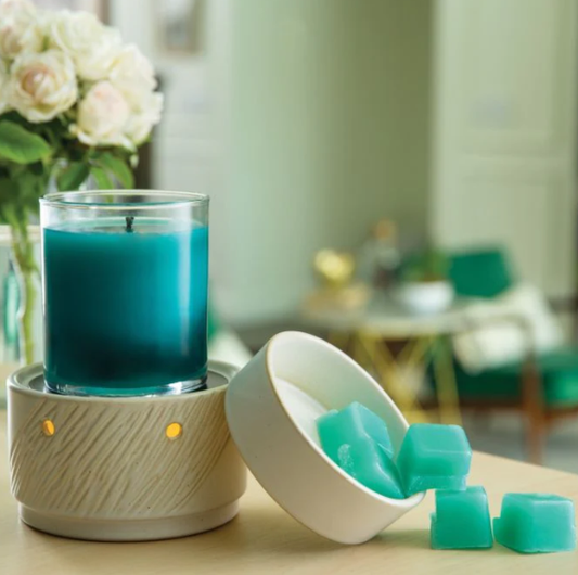 CANDLE WARMERS -2-IN-1 DELUXE FRAGRANCE WARMER ASPEN