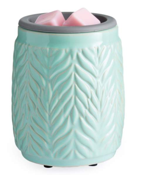 CANDLE WARMERS - FLIP DISH WAX WARMER - MINT LEAF