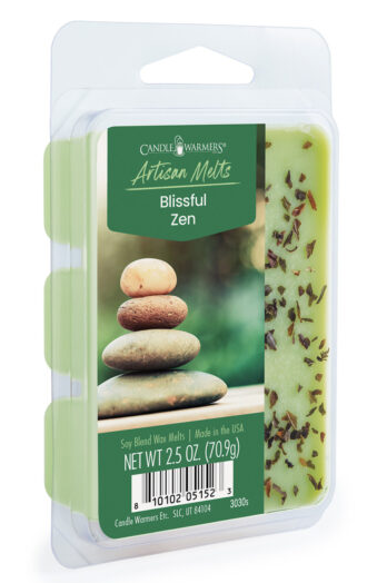 CANDLE WARMERS ARTISAN WAX MELTS - BLISSFUL ZEN