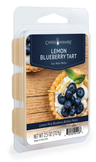 CANDLE WARMERS ARTISAN WAX MELTS - LEMON BLUEBERRY TART