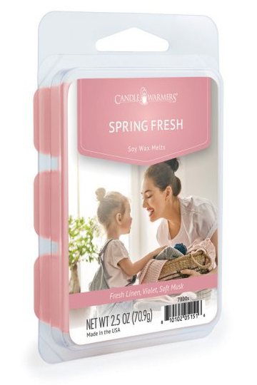 CANDLE WARMERS ARTISAN WAX MELTS -SPRING FRESH