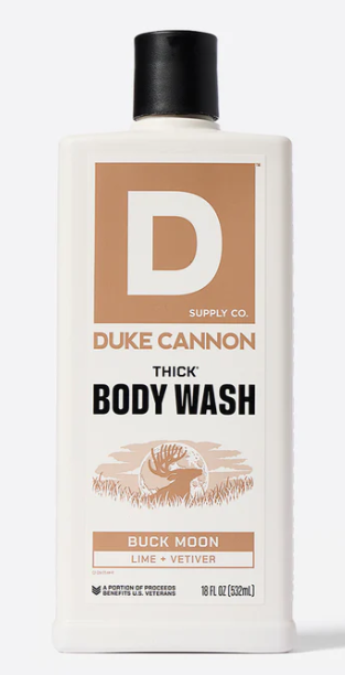 DUKE CANNON BUCK MOON THICK BODY WASH