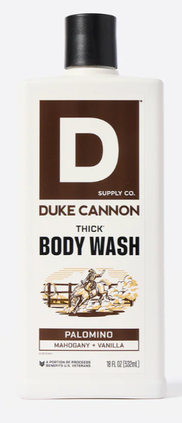 DUKE CANNON PALOMINO THICK BODY WASH