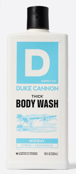 DUKE CANNON MIDWAY THICK BODY WASH