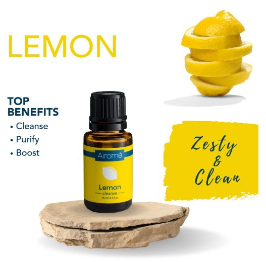 AIROME LEMON ESSENTIAL OIL 15ML