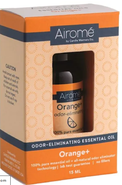 AIROME ALL-NATURAL ODOR ELIMINATOR ESSENTIAL OIL 10ML - ASSORTED