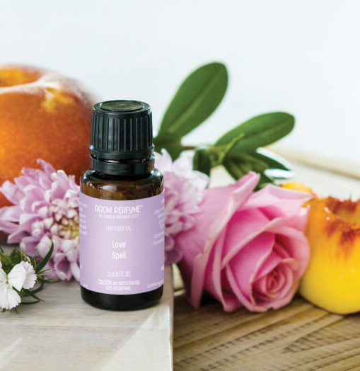 ROOM PERFUME BY CANDLE WARMERS DIFFUSER OIL - LOVE SPELL