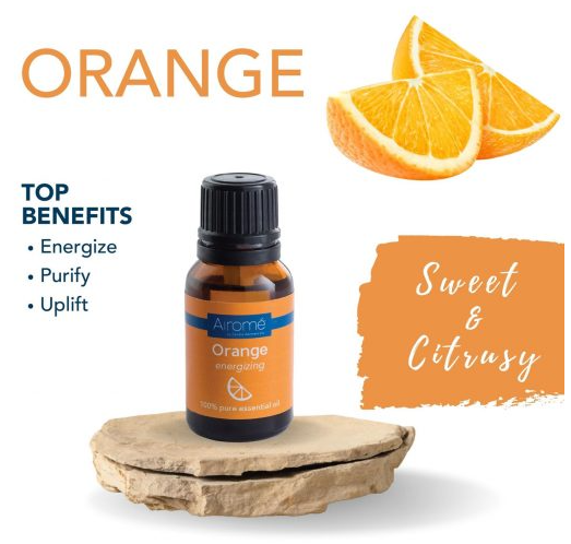 AIROME ORANGE ESSENTIAL OIL 15ML