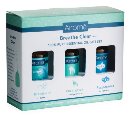 AIROME BREATHE CLEAR ESSENTIAL OIL 15ML GIFT SET