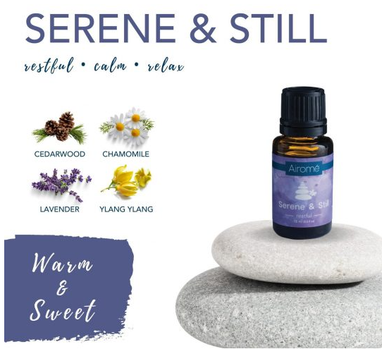 AIROME SERENE & STILL ESSENTIAL OIL BLEND 15ML
