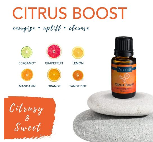 AIROME CITRUS BOOST ESSENTIAL OIL BLEND 15ML