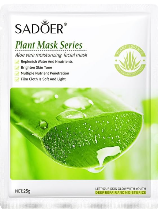 SPA EXPERIENCE PLANT MASK SERIES - ALOE VERA MOISTURIZING