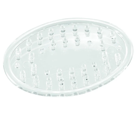 CLEAR RUBBER SOAP HOLDER