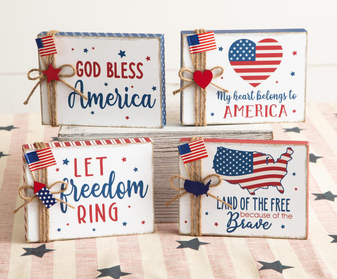 AMERICANA BLOCKS - ASSORTED