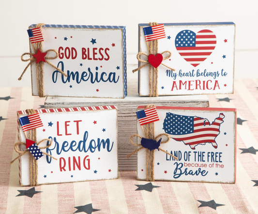 AMERICANA BLOCKS - ASSORTED