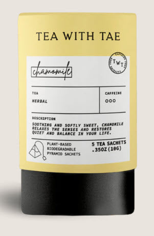 TEA WITH TAE - Chamomile Mini Tea Tube