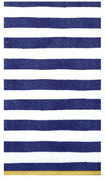 BOLD STROKES GUEST TOWEL AND COCKTAIL NAPKINS - ASSORTED