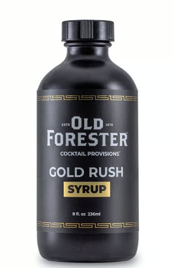BOURBON BARREL OLD FORESTER GOLD RUSH SYRUP - 8oz.