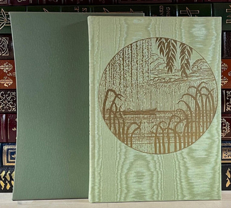 VINTAGE 1990'S THE WIND IN THE WILLOWS BY KENNETH GRAHAME: FIRST FOLIO SOCIETY EDTION WITH SLIPCASE