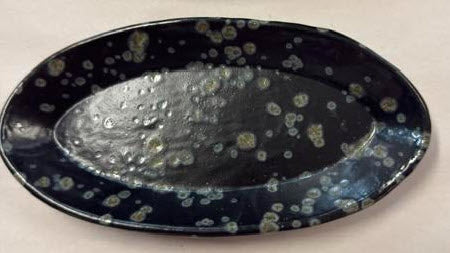 POTTERY BY SARAH FORNO - STARRY NIGHT TIDBIT DISH