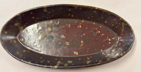 POTTERY BY SARAH FORNO - STARRY NIGHT TIDBIT DISH
